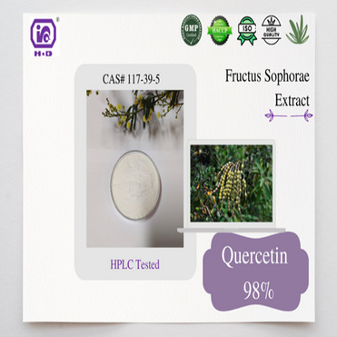 Quercetin 98% CAS 117-39-5 Fructuss Sophorae Extract