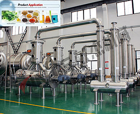 Low Temperature mango concentrator/evaporator