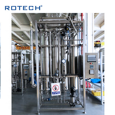 Multi-effect distilled water machine