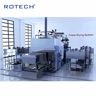 Large-Scale  Industrial freeze dryer for Pharma&biological industry lyophilizer