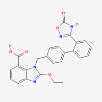 Ethyl 2-Ethoxy-1-[[(2'-cyanobiphenyl-4-yl) methyl]benzimidazole]-7-carboxylate