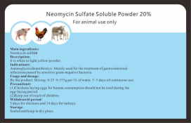 Neomycin Sulfate Soluble Powder 20%