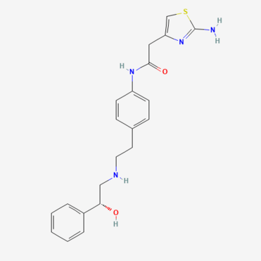 Pharmaceutical Grade Mirabegron API CAS 223673-61-8