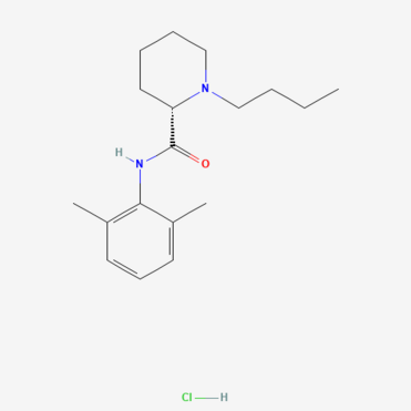 Pharmaceutical Grade API Levobupivacaine Hydrochloride CAS 27262-48-2