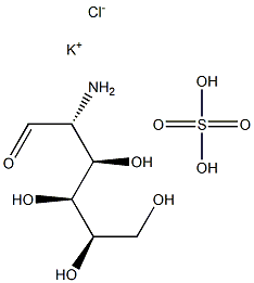 GLUCOSAMINE SULFATE POTASSIUM CHLORIDE