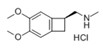 (1S)-4,5-dimethoxy-1-(methylaminomethyl)-benzocyclobutane hydrochloride