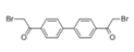 4,4'-Bis(2-bromoacetyl)biphenyl