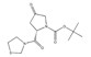 (2S)-4-Oxo-2-(3-thiazolidinylcarbonyl)-1-pyrrolidinecarboxylic acid tert-butyl ester