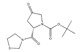 (2S)-4-Oxo-2-(3-thiazolidinylcarbonyl)-1-pyrrolidinecarboxylic acid tert-butyl ester