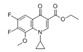 Gati ester; 1-Cyclopropyl-6,7-difluoro-1,4-dihydro-8-methoxy-4-oxo-3-quinolinecarboxylic acid ethyl 