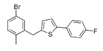 2-(5-BroMo-2-Methylbenzyl)-5-(4-fluorophenyl)thiophene