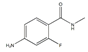 N-Methyl-4-amino-2-fluoro-benzamide