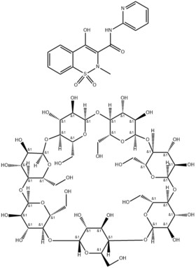 Piroxicam-β-cyclodextrin