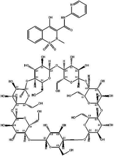 Piroxicam-β-cyclodextrin