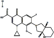 Moxifloxacin hydrochloride