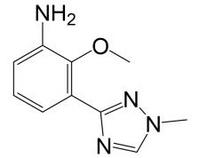 2-methoxy-3-(1-methyl-1H-1, 2,4-triazol-3-yl)aniline
