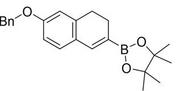 2-(6-(benzyloxy)-3,4-dihydron aphthalen-2-yl)-4,4,5,5-tetram ethyl-1,3,2-dioxaborolane