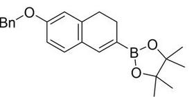 2-(6-(benzyloxy)-3,4-dihydron aphthalen-2-yl)-4,4,5,5-tetram ethyl-1,3,2-dioxaborolane