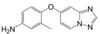 4-([1,2,4]triazolo[1,5-a]pyridi n-7-yloxy)-3-methylaniline