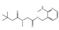 2-(methylamino)pyridin-3-yl)m ethyl2-((tert-butoxycarbonyl)(m ethyl)amino)acetate