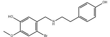 4-broMo-5-((4-hydroxyphenethylaMino)Methyl)-2-Methoxyphenol