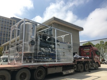 Industrial Evaporator Vacuum with solvent recycling