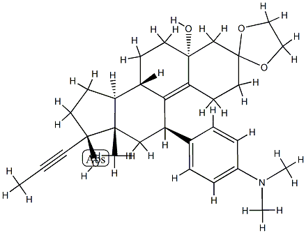 3-Ethylene dioxy-17-oxo-13β-methylestra-5(10)9(11)-diene