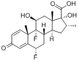 (6α,11β,16α,17a)-6,9-difluoro-11,17-dihydroxy-16-methyl-3-oxoandrosta-1,4-diene-17-car