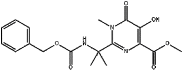 methyl?5-hydroxy-1-methyl-6-oxo-2-[2-(phenylmethoxycarbonylamino)propan-2-yl]pyrimidine-4-carboxylat