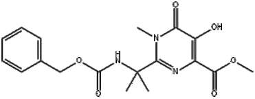 methyl 5-hydroxy-1-methyl-6-oxo-2-[2-(phenylmethoxycarbonylamino)propan-2-yl]pyrimidine-4-carboxylat