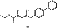 (2R,4S)-4-Amino-5-(biphenyl-4-yl)-2-methylpentanoic acid ethyl ester hydrochloride