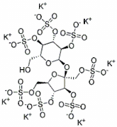 SUCROSE HEPTASULFATE, POTASSIUM SALT, TECHNICAL GRADE