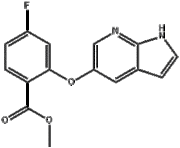 methyl 2-(1H-pyrrolo[2,3-b]pyridin-5-yloxy)-4-fluorobenzoate