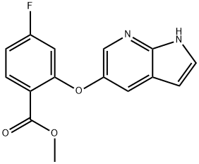 methyl?2-(1H-pyrrolo[2,3-b]pyridin-5-yloxy)-4-fluorobenzoate