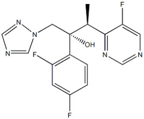 (2R,3S)-2-(2,4-difluorophenyl)-3-(5-fluoropyrimidin-4-yl)-1-(1H-1,2,4-triazol-1-yl)butan-2-ol