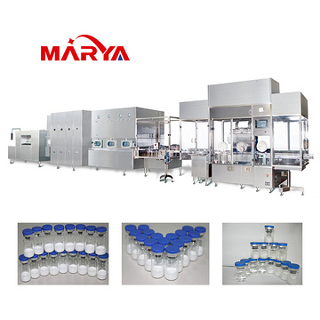 Marya Pharmaceutical Automatic 6/8/10 Nozzles Freeze-Dried Powder Auger Vial Powder Filling Machine  