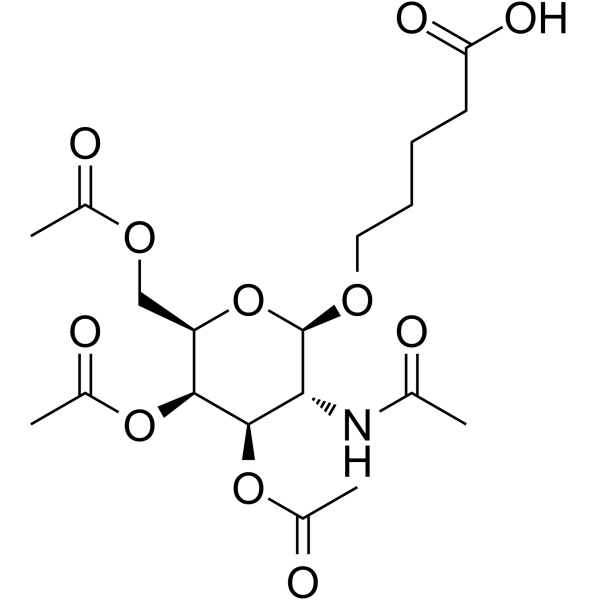 5-[(3,4,6-Tri-O-Acetyl-2-Acetylamido-2-Deoxy-B-D-Galactopyranosyl)Oxy Pentanoic Acid