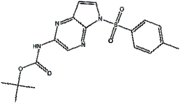 Tert-Butyl (5-Tosyl-5H- Pyrrolo[2,3-B]Pyrazin-2-YI)Carbamate