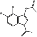 5-Bromo-4-chloro-3-indolyl-1,3-diacetate