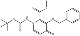 Methyl 3-(Benzyloxy)-1- ((Tert-Butoxycarbonyl)Amino)-4-oxo-1,4-Dihydropyridine-2- Carboxylate