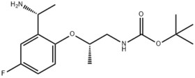 Carbamic Acid, N-[(2S)-2-[2-[(1R)-1-Aminoethyl]-4-Fluorophenoxy]Propyl]-1,1-Dimethylethyl Ester