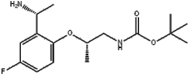 Carbamic Acid, N-[(2S)-2-[2-[(1R)-1-Aminoethyl]-4-Fluorophenoxy]Propyl]-1,1-Dimethylethyl Ester