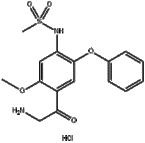 N-(4-(2-Aminoacetyl)-5-Methoxy-2-Phenoxyphenyl)Methanesulfonamide Hydrochloride