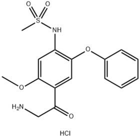 N-(4-(2-Aminoacetyl)-5-Methoxy-2-Phenoxyphenyl)Methanesulfonamide Hydrochloride