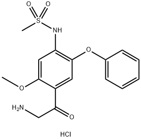 N-(4-(2-Aminoacetyl)-5-Methoxy-2-Phenoxyphenyl)Methanesulfonamide Hydrochloride