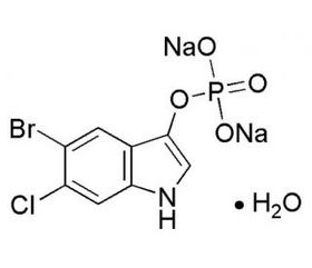 5-Bromo-6-chloro-3-indolyl phosphate, disodium salt, hydrate