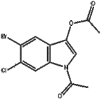 5-Bromo-6-chloro-3-indolyl-1,3-diacetate