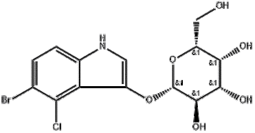 5-Bromo-4-chloro-3-indolyl-β-D-galactopyranoside