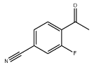 4-acetyl-3-fluorobenzonitrile