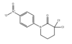 3,3-Dichloro-1-(4-nitrophenyl)piperidin-2-one